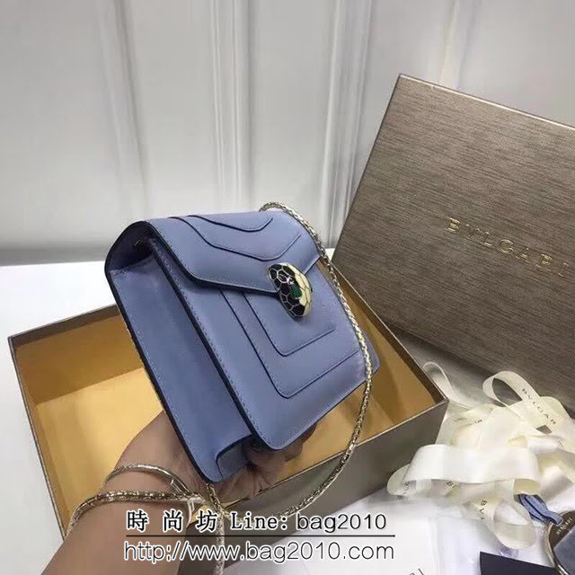 BVLGARI寶格麗 專櫃新款 蛇頭扣環 單層蛇頭包 鏈條單肩斜挎包 B283558 FYD1316